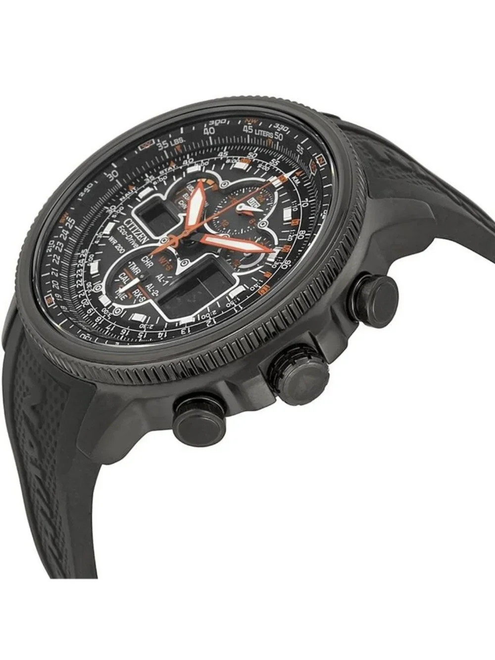 NWT Citizen Promaster Navihawk A-T Eco Drive Black Dial Men's Watch